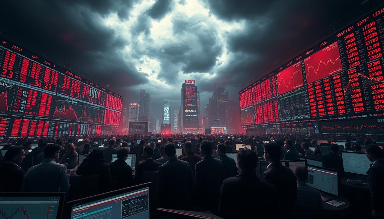 I want to write an article on the crash in the stock market across the world due